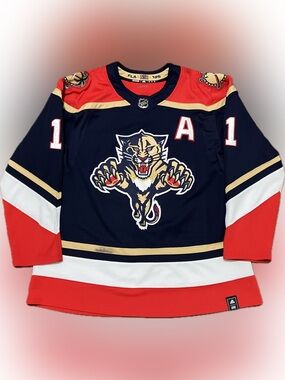Florida Panthers Customized Reverse Retro 1.0 Adidas NHL Hockey Jersey Size 52